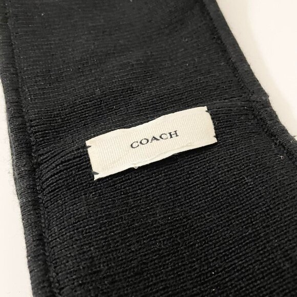 Coach Knit Headband Ear Warmer Flaws - Picture 9 of 16